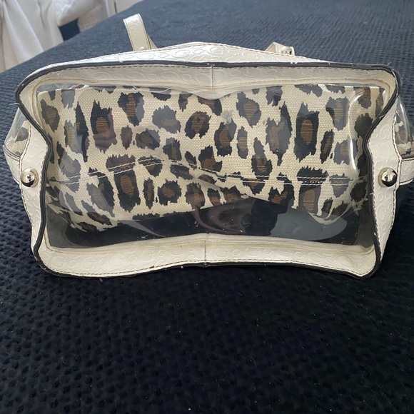 Vintage Y2K guess leopard bag - perfect mod wife summer bag! - Picture 3 of 6